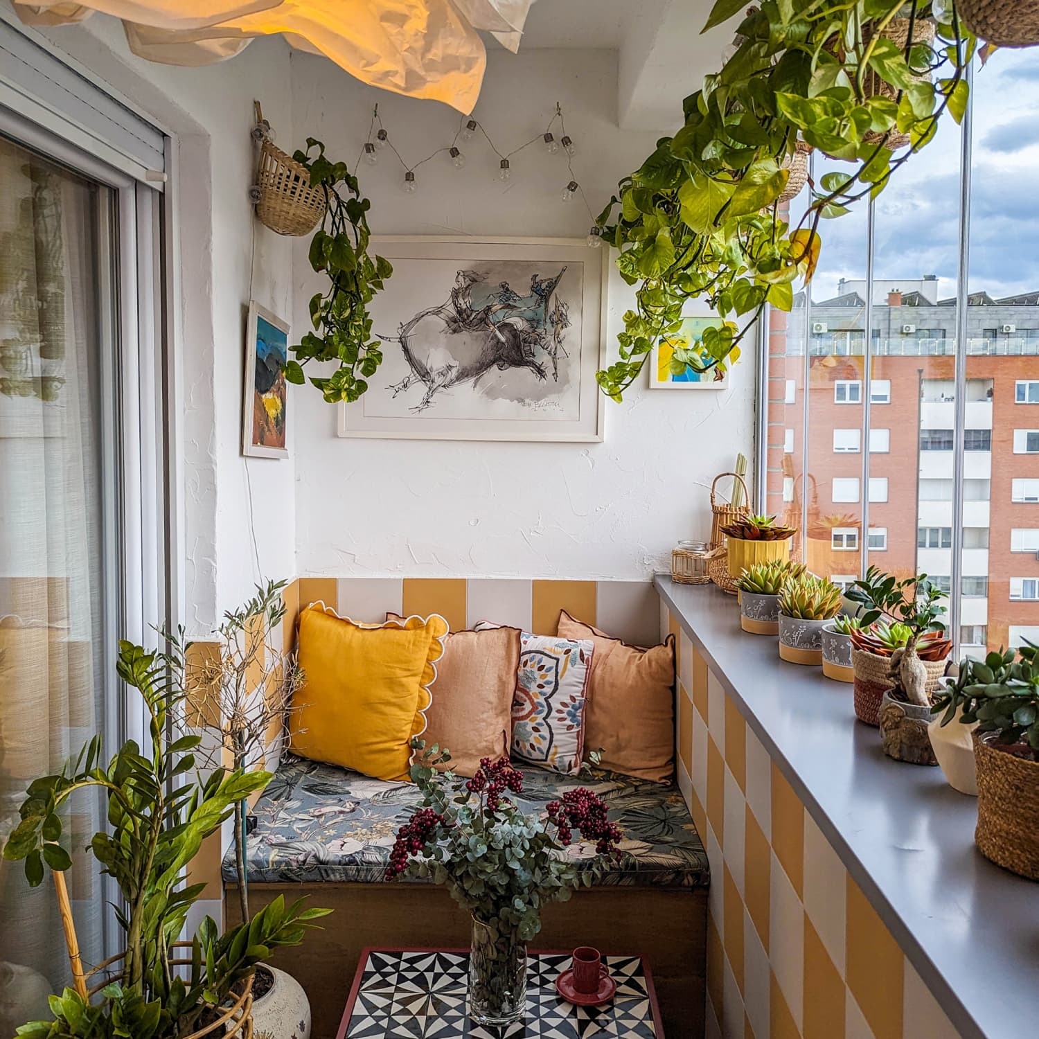 Balcony plants discount
